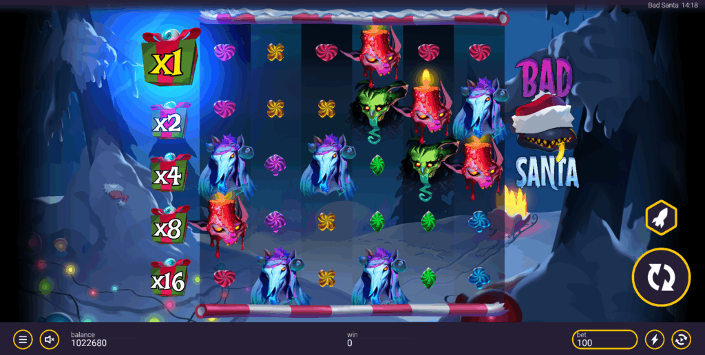 Bad Santa Base Game Play