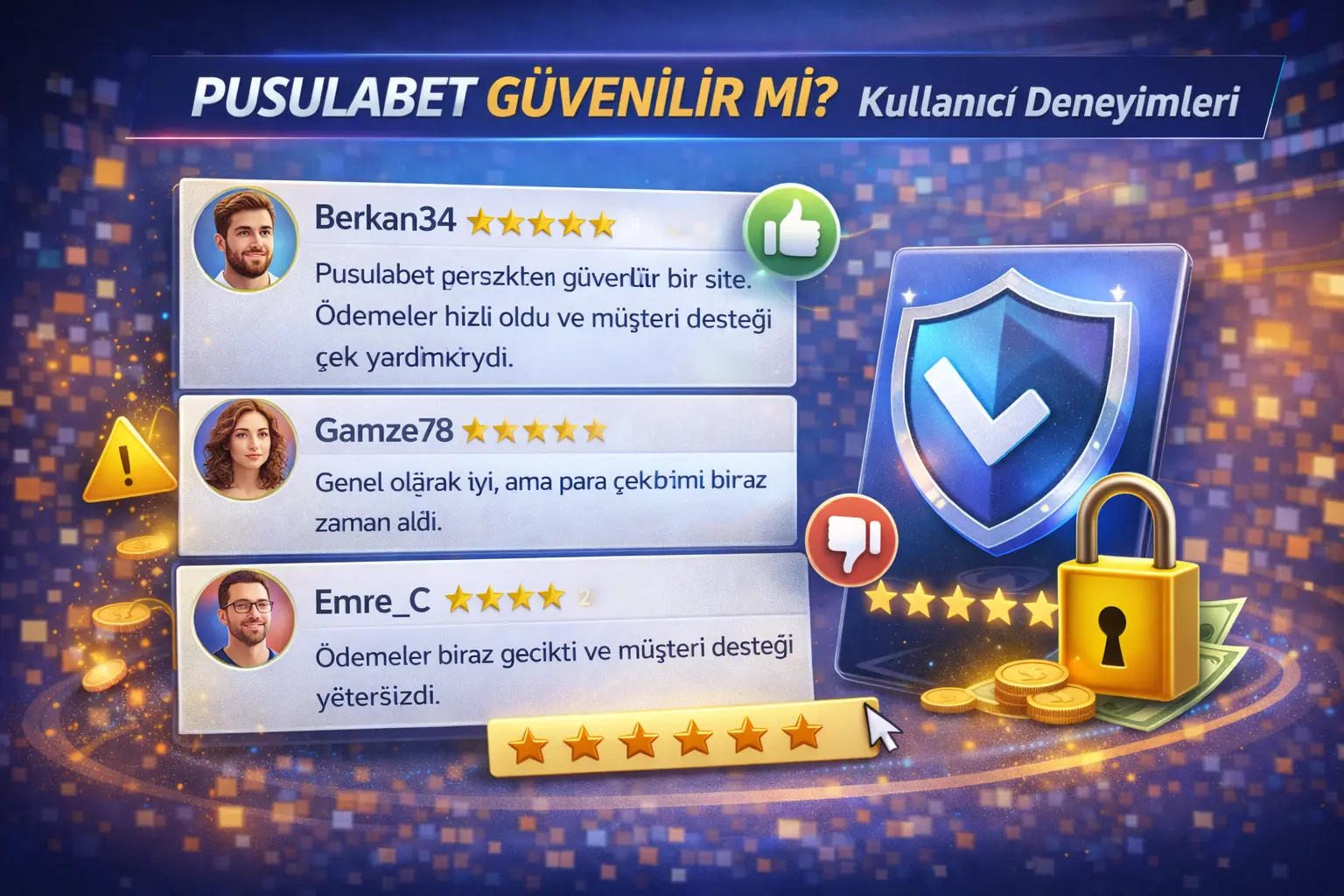 Pusulabet Güvenilir mi? Kullanıcı Deneyimleri
