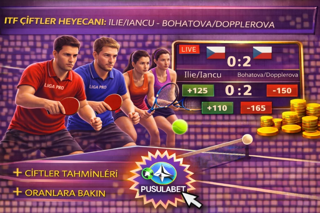 Pusulabet Tenis Bahis | Ilie/Iancu - Bohatova/Dopplerova Analizi