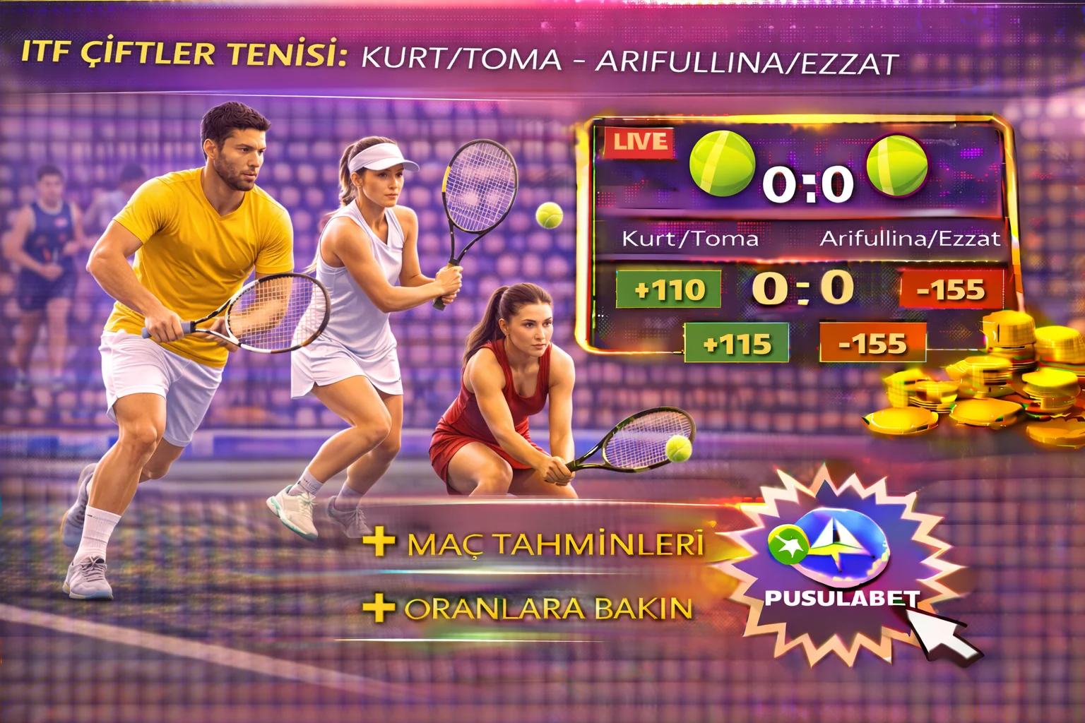 Kurt I. / Toma M. – Arifullina A. / Ezzat Y.: File Önünde Uyum