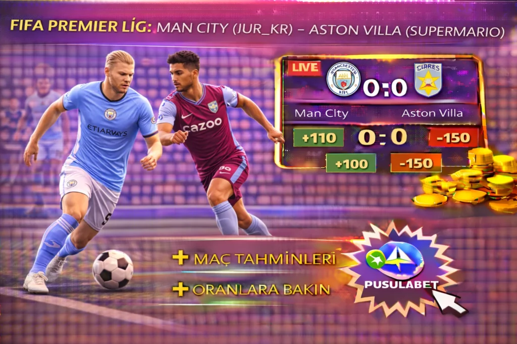 Manchester City Jur Kr Aston Villa Supermario Esporda Elit Kapisma