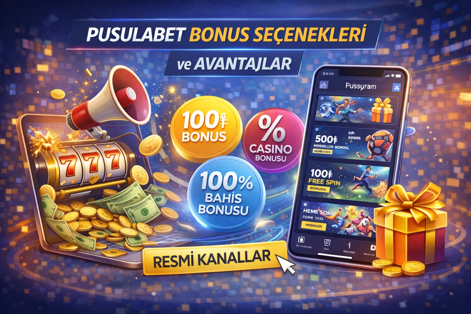 Pusulabet Bonus Seçenekleri ve Avantajlar