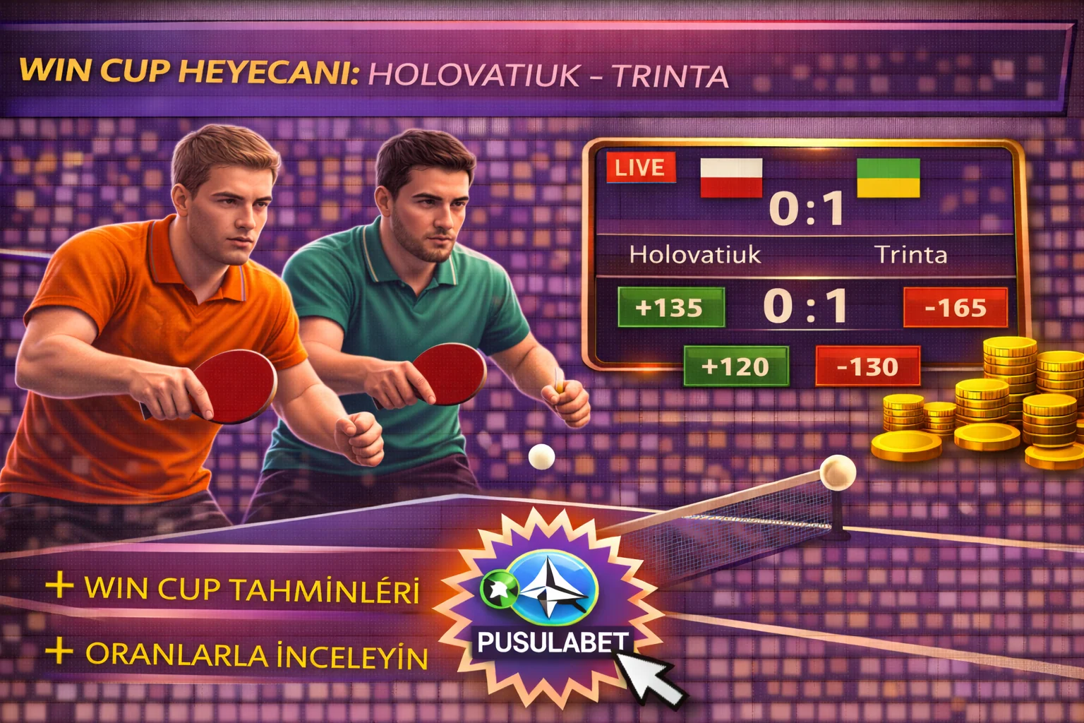 Yurii Holovatiuk – Mihail Trinta: Agresif Hücum ve Sabırlı Defans